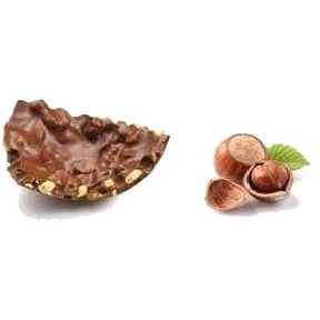 DI IORIO Milk Chocolate Egg with Chopped Hazelnuts - 300g (10.6oz) - Image 3