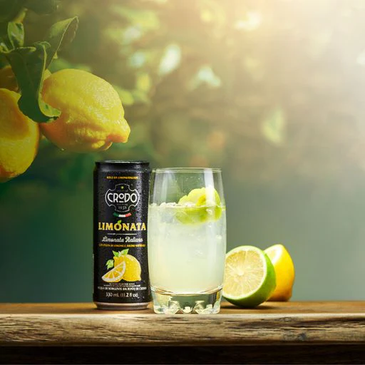 FONTI DI CRODO (Limonata) Italian Sparkling Lemonade - 330ml (11.2fl. oz) - Image 2