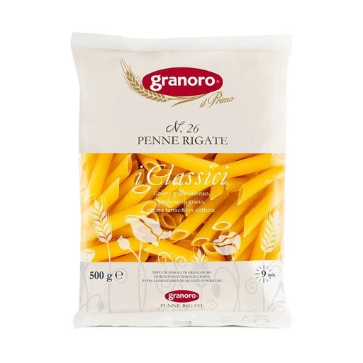 GRANORO Penne Rigate #26 - 454g (1lb)