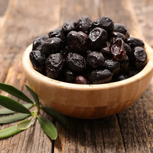 LA CERIGNOLA Baked Black Olives - 490g (17.28oz) - Image 2