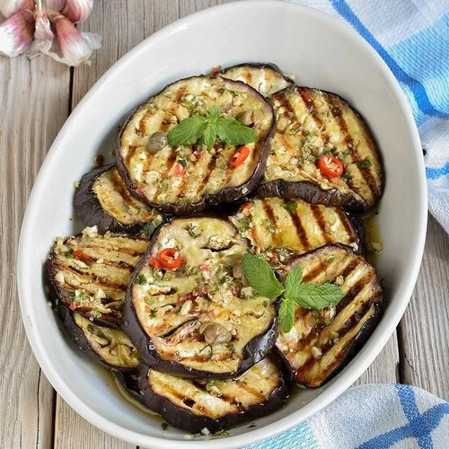 LA CERIGNOLA Seasoned Grilled Eggplant - 580g (19.40oz) - Image 2