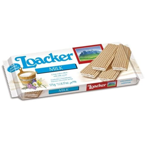 LOACKER Milk Classic Wafers - 175g (6.17oz)