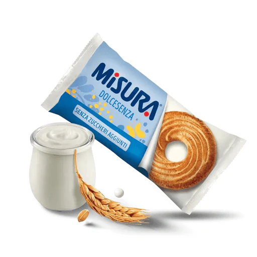MISURA Sugar Free Biscuits with Yogurt - 400g (14.11oz) - Image 2