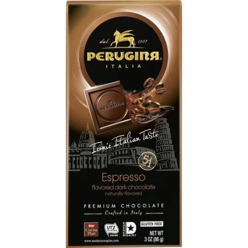 PERUGINA Dark Chocolate Espresso Bar - 86g (3oz)