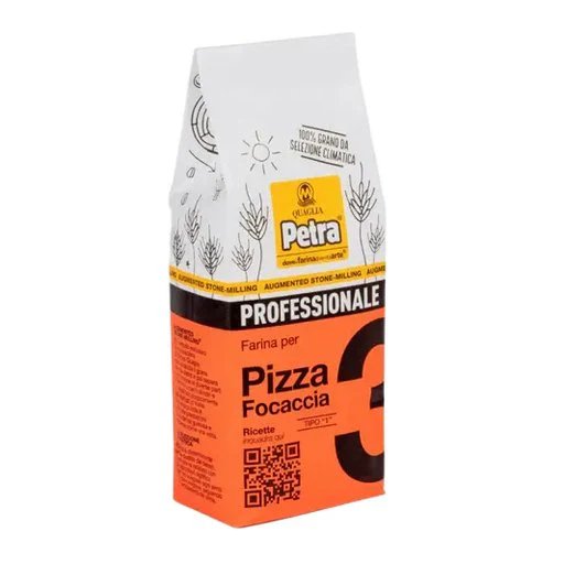PETRA 3 Stone-Milled Pizza & Focaccia Flour - 500g (1.1lb)