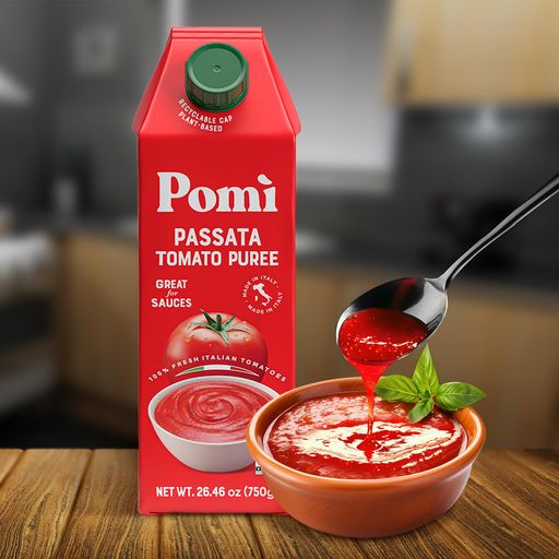 POMI Passata Tomato Puree - 750g (26.46oz) - Image 2