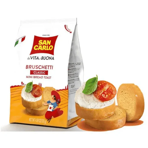 SAN CARLO Classic Bruschettini - 130g (4.59oz)