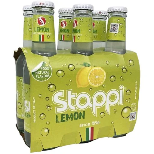 STAPPI Lemon Soda - 6 count - 200ml (6.8fl. oz) each