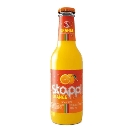 STAPPI Orange Soda - 4 count - 200ml (6.8fl. oz) each - Image 2
