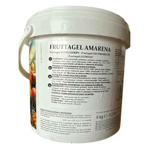 STRAMONDO Fruttagel Sour Cherry - 6kg (13.23lb) - Image 2
