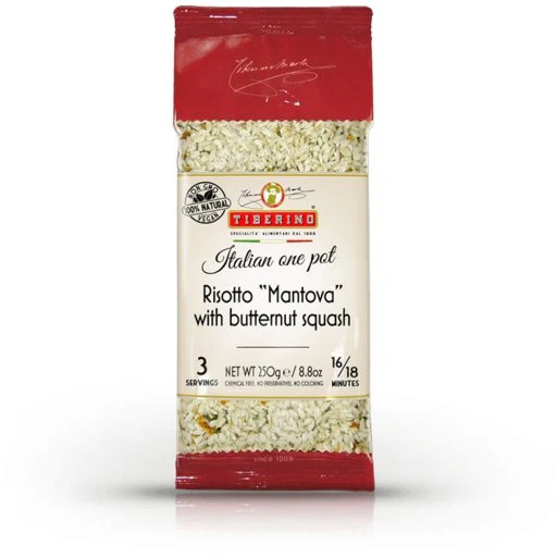 TIBERINO Risotto “Mantova” with Butternut Squash - 200g (7oz)