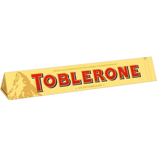 TOBLERONE Milk Chocolate - 100g (3.52oz)
